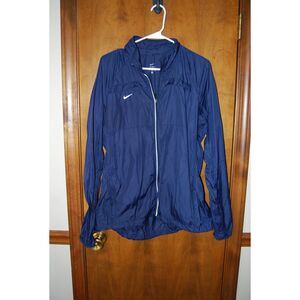 NIKE WOMANS WINDBREAKER JACKET IN BLUE SIZE XL